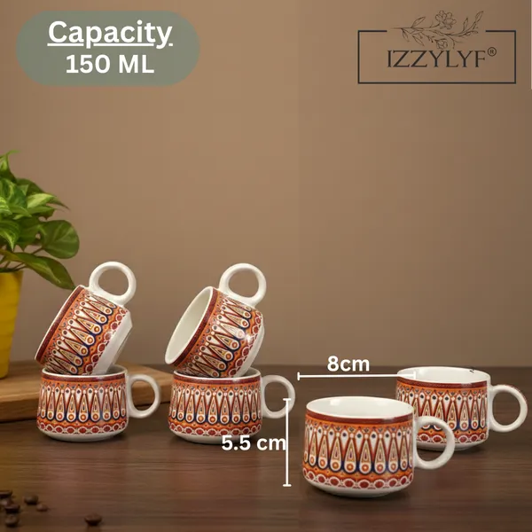 Rajasthani_Paisley_Printed_Ceramic_Tea_Cups_Pack_Of_6