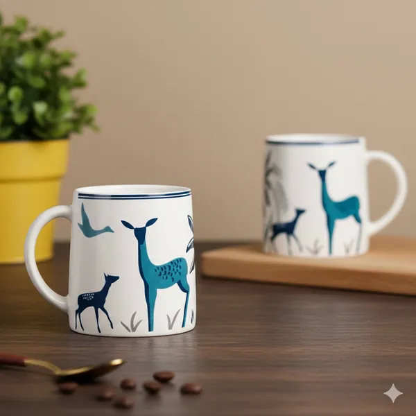 Forest_Meadow_Ceramic_Coffee_Mugs_Set_of_2_with_Serving_Tray