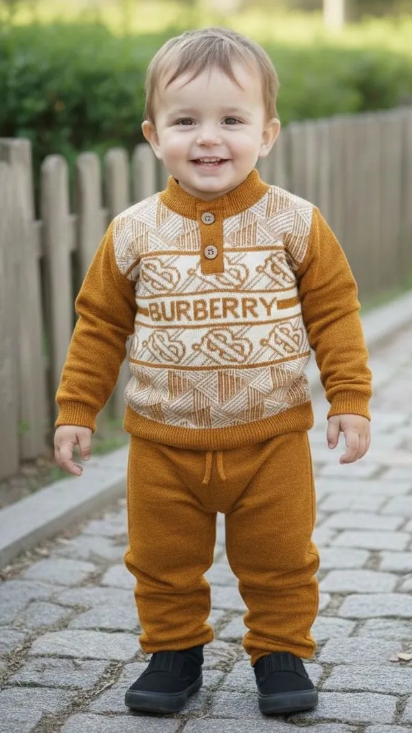 Orange_Barbie_Casual_Sweatshirt_Sweatpant_For_Baby_Boys_&_Girls