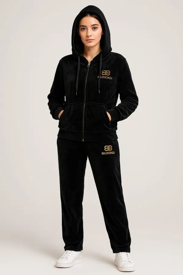 Black_Solid_Men_&_Women_Track_Suit