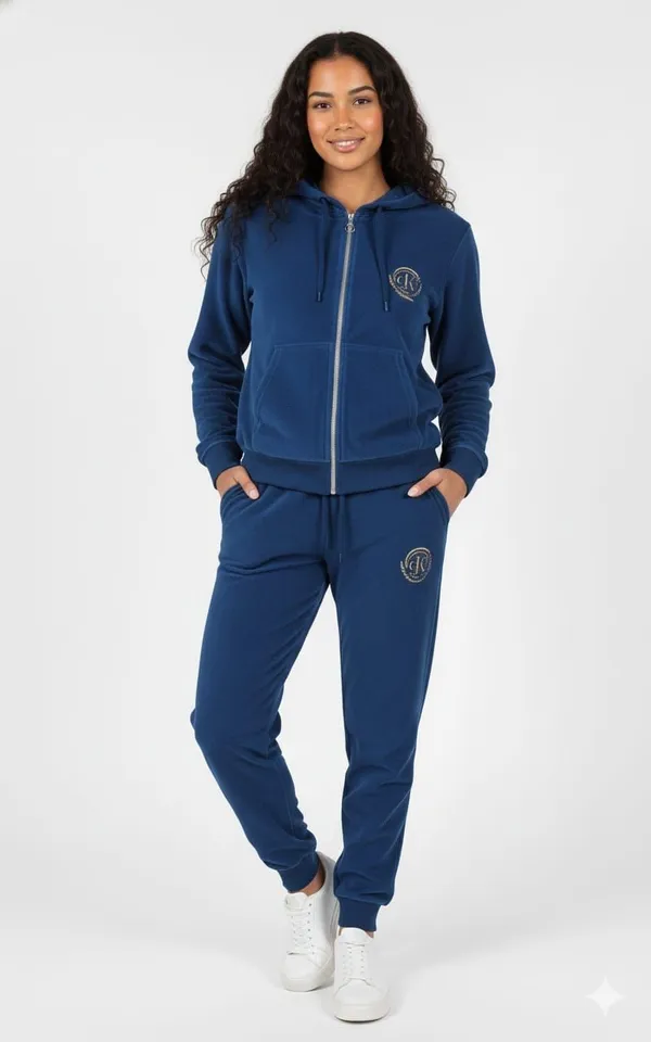 Blue_Geometric_Print_Women_Track_Suit