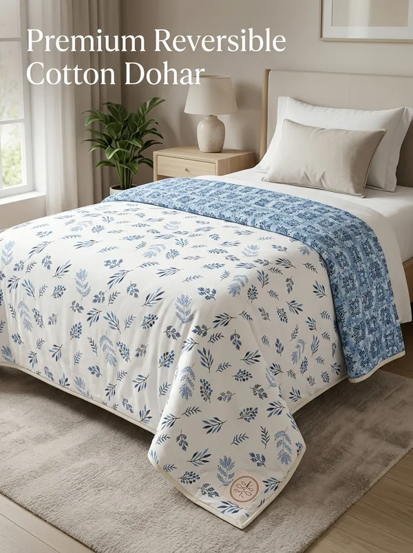 Azure_Meadow_Whisper__Reversable_Pure_Cotton_Single_Bed_Dohar
