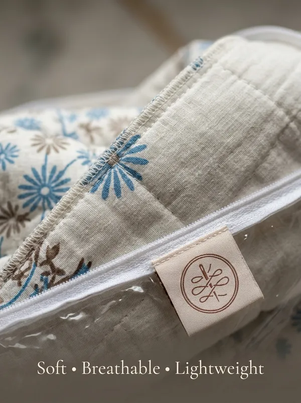 Bluebell_Lattice_Grace_Reversable_Pure_Cotton_Single_Bed_Dohar