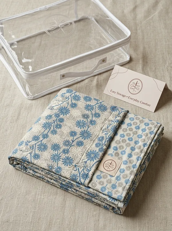 Bluebell_Lattice_Grace_Reversable_Pure_Cotton_Single_Bed_Dohar
