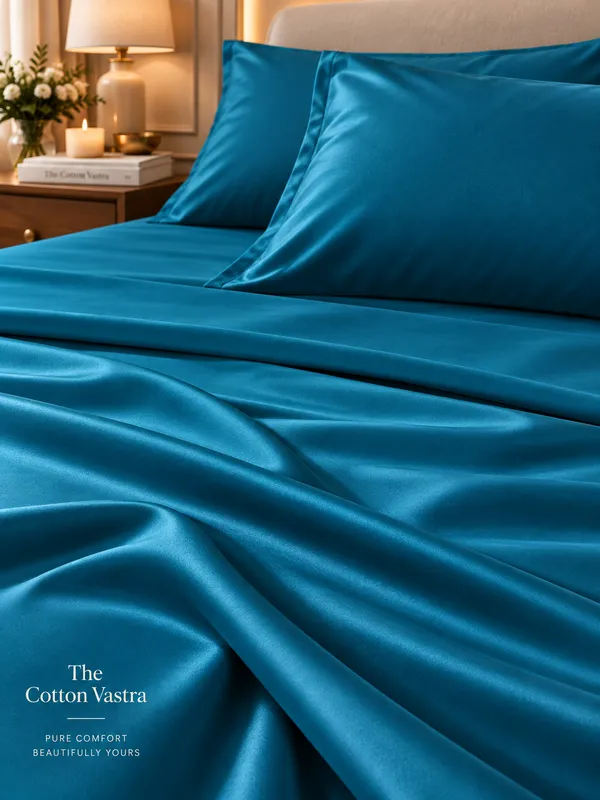 Deep_Water_Premium_Satin_Cotton_King_Size_Bedsheet