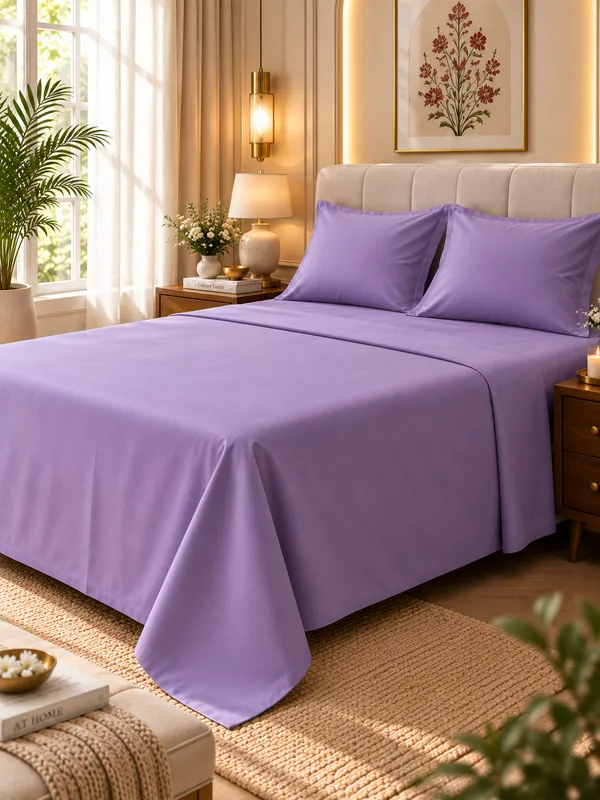 First_Bloom_Premium_Satin_Cotton_King_Size_Bedsheet_