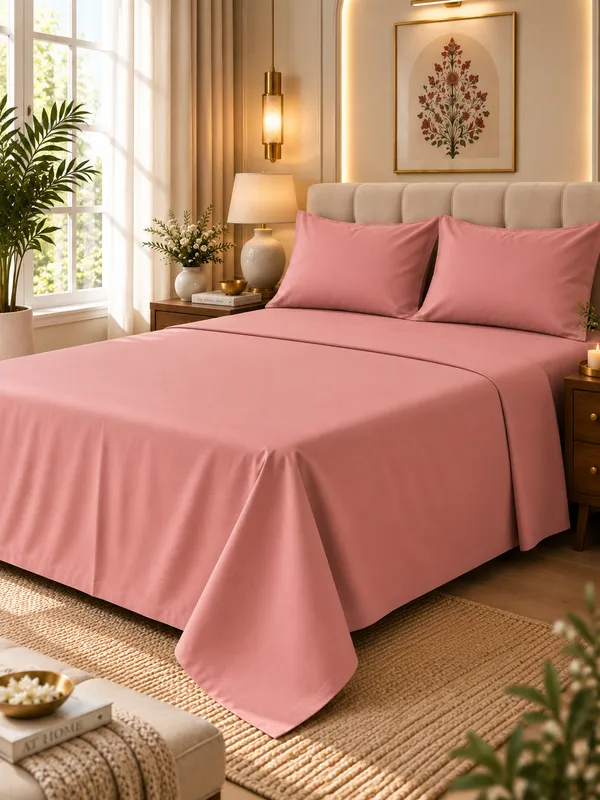 Flamingo_Plume_Premium_Satin_Cotton_King_Size_Bedsheet