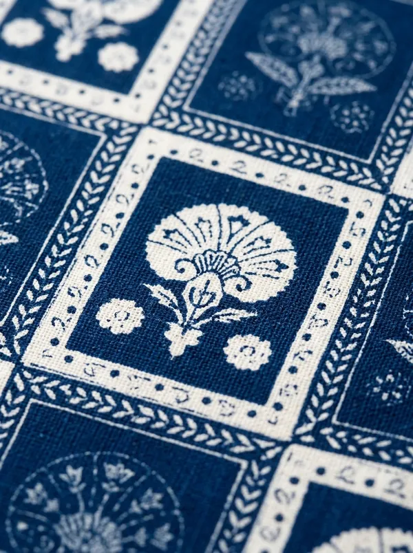 Folk_Indigo_100%_Pure_Cotton_King_Size_Double_Bed_Bedsheet_