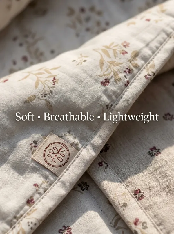 Ivory_Meadow_Charm_Reversable_Pure_Cotton_Single_Bed_Dohar