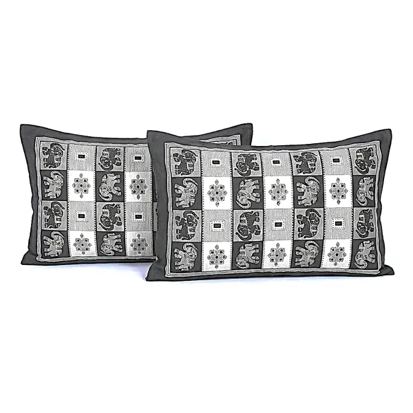 Black_&_White_Premium_Pure_Cotton_Queen_Size_Double_Bed_Bedsheet
