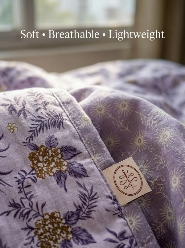 Lavender_Mist_Gold_Reversable_Pure_Cotton_Single_Bed_Dohar_