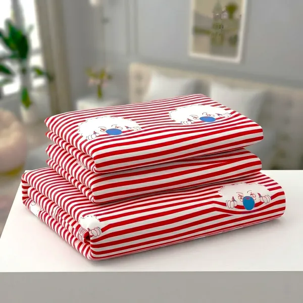 Pink_&_White_Premium_Pure_Cotton_Queen_Size_Double_Bed_Bedsheet