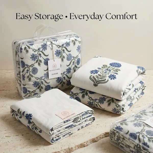 BLUE_HANDBLOCK_REVERSABLE_PURE_COTTON_SINGLE_BED_DOHAR_