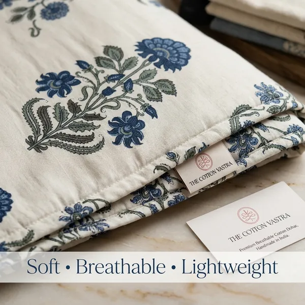 BLUE_HANDBLOCK_REVERSABLE_PURE_COTTON_SINGLE_BED_DOHAR_