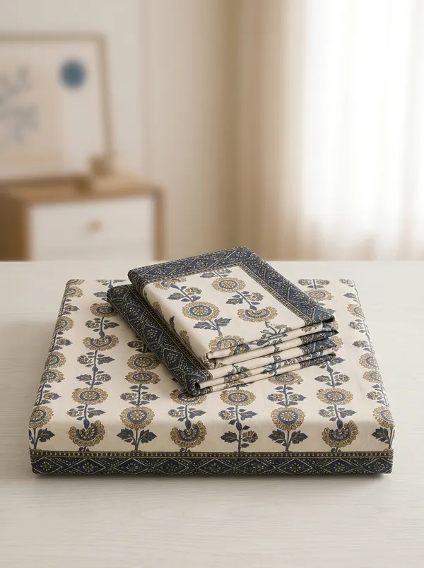 Regal_Indigo_Vine_Premium_Cotton_King_Size_Double_Bed_Bedsheet