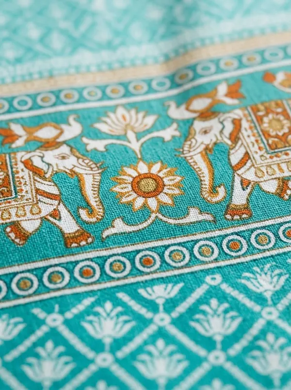 CYAN_PREMIUM_PURE_COTTON_ULTRA_BIG_SUPER_KING_SIZE_BEDSHEET_(120X120_INCH)