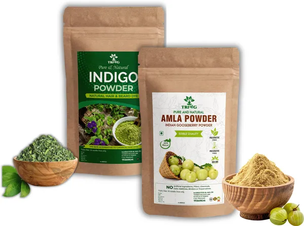 Trivang_Indigo_Powder_&_Amla_Powder_Combo_For_Natural_Hair_Color_/_Hair_Growth_Each