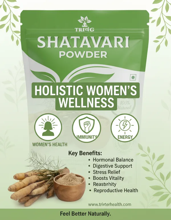 Trivang_100%_Organic_And_Ayurvedic_Pure_Shatavari_Powder