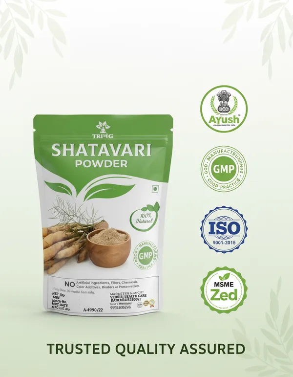 Trivang_100%_Organic_And_Ayurvedic_Pure_Shatavari_Powder