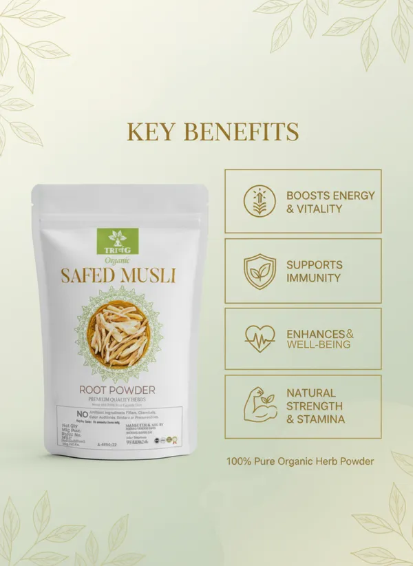 Trivang_100%_Organic_And_Ayurvedic_Safed_Musli_Powder_For_Vigour_and_Vitality