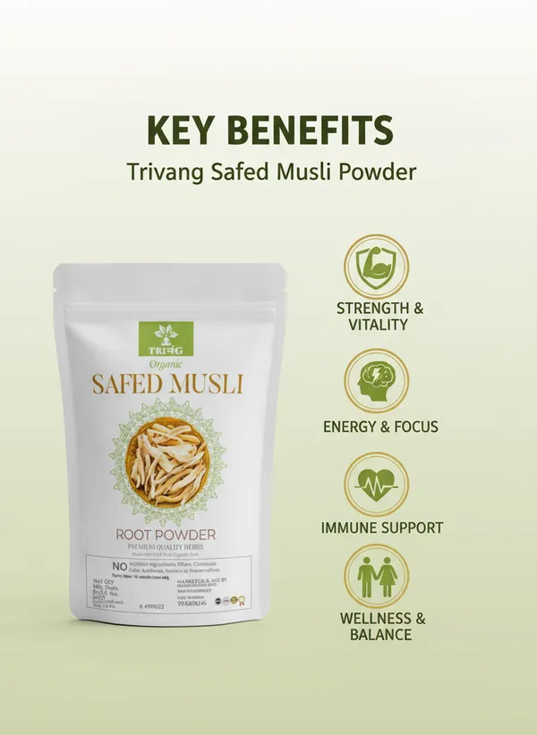 Trivang_100%_Organic_And_Ayurvedic_Safed_Musli_Powder_For_Vigour_and_Vitality