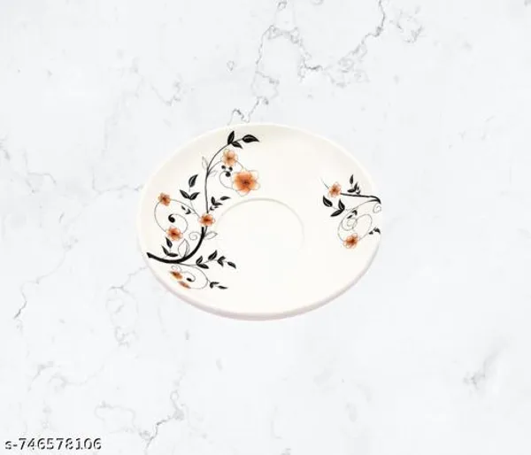 White_Melamine_Premium_And_Durable_Saucer_Set_For_Kitchen