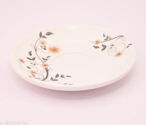 White_Melamine_Premium_And_Durable_Saucer_Set_For_Kitchen