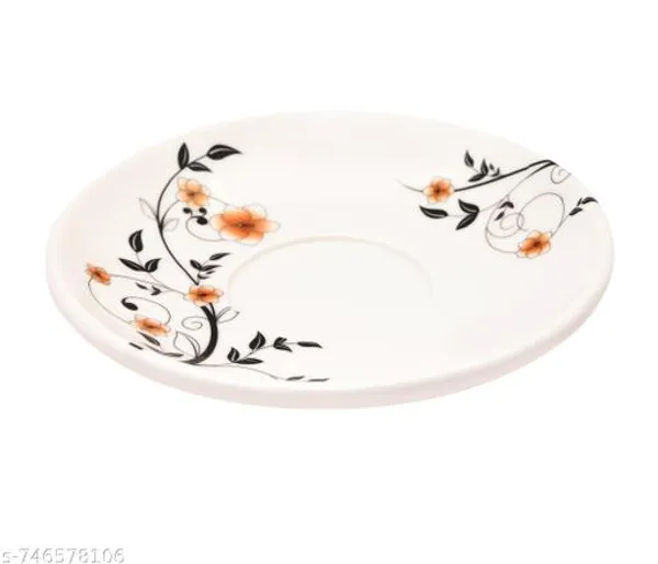 White_Melamine_Premium_And_Durable_Saucer_Set_For_Kitchen