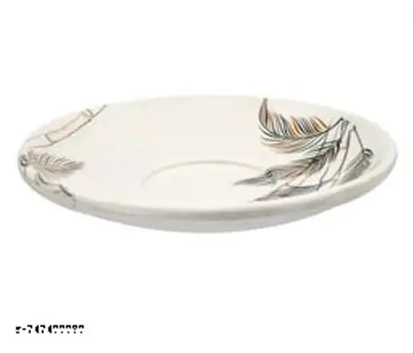 White_Melamine_Premium_And_Durable_Saucer_Set_For_Kitchen_(Pack_Of_6)
