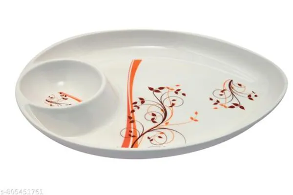 White_Melamine_Premium_And_Durable_Serving_Plates_For_Kitchen_(Pack_Of_2)