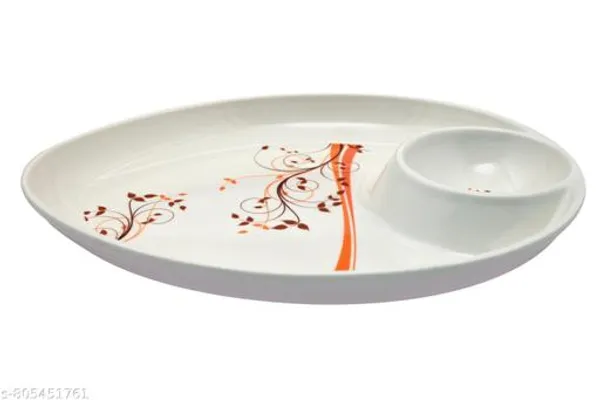 White_Melamine_Premium_And_Durable_Serving_Plates_For_Kitchen_(Pack_Of_2)