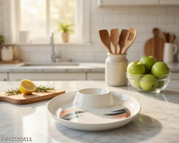 White_Melamine_Premium_And_Durable_Snacks_Plate_For_Kitchen_(Pack_Of_2)