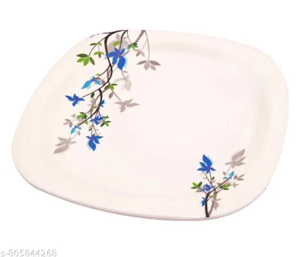 White_Melamine_Premium_And_Durable_Dinner_Plates_For_Kitchen_(Pack_Of_6)