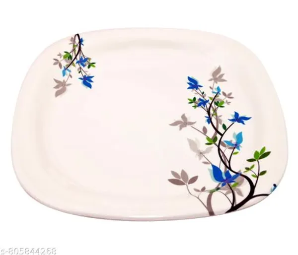White_Melamine_Premium_And_Durable_Dinner_Plates_For_Kitchen_(Pack_Of_6)