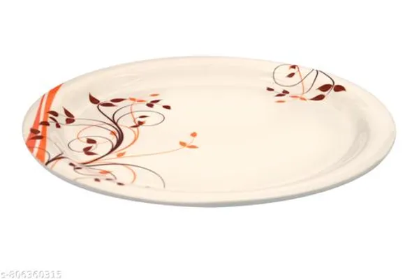 White_Melamine_Premium_And_Durable_Dinner_Plates_For_Kitchen_(Pack_Of_6)