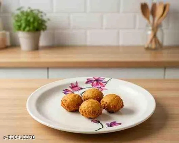 White_Melamine_Premium_And_Durable_Serving_Plates_For_Kitchen_(Pack_Of_6)