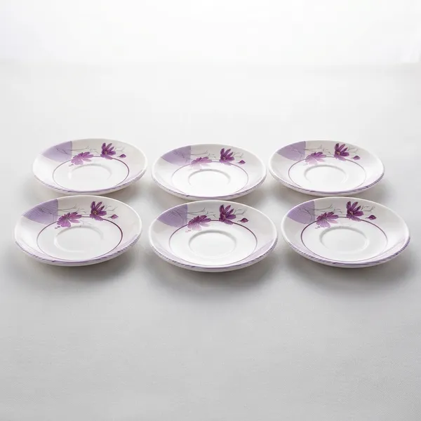 White_Melamine_Premium_And_Durable_Saucer_Set_For_Kitchen_(Pack_Of_6)