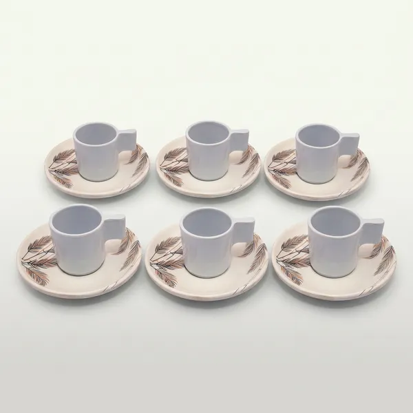 White_Melamine_Premium_And_Durable_Saucer_Set_For_Kitchen_(Pack_Of_6)