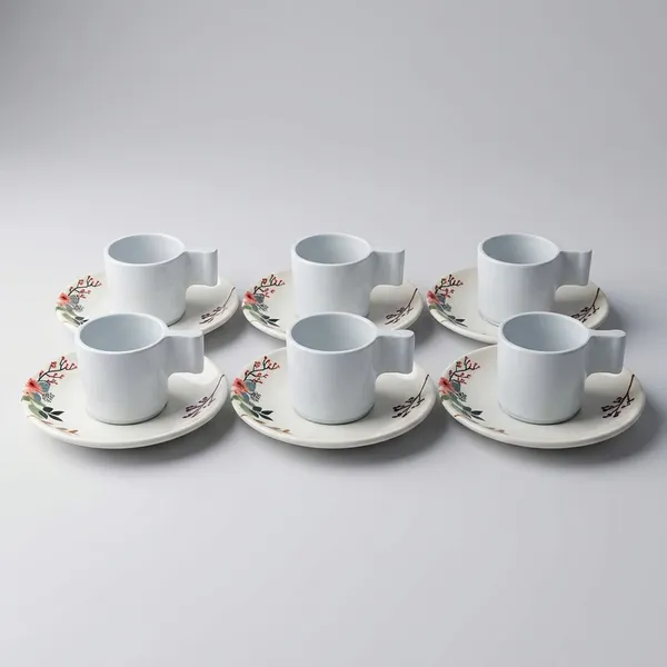 White_Melamine_Premium_And_Durable_Cup_Saucer_Set_For_Kitchen_(Pack_Of_6)
