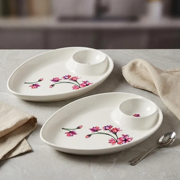White_Melamine_Premium_And_Durable_Serving_Plates_For_Kitchen_(Pack_Of_2)