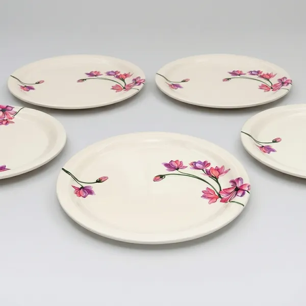 White_Melamine_Premium_And_Durable_Serving_Plates_For_Kitchen_(Pack_Of_6)