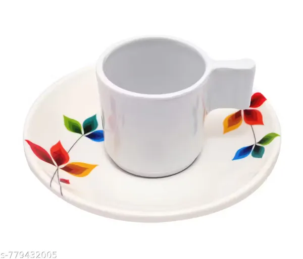 White_Melamine_Premium_And_Durable_Cup_And_Saucer_Set_For_Kitchen_(Pack_Of_6)