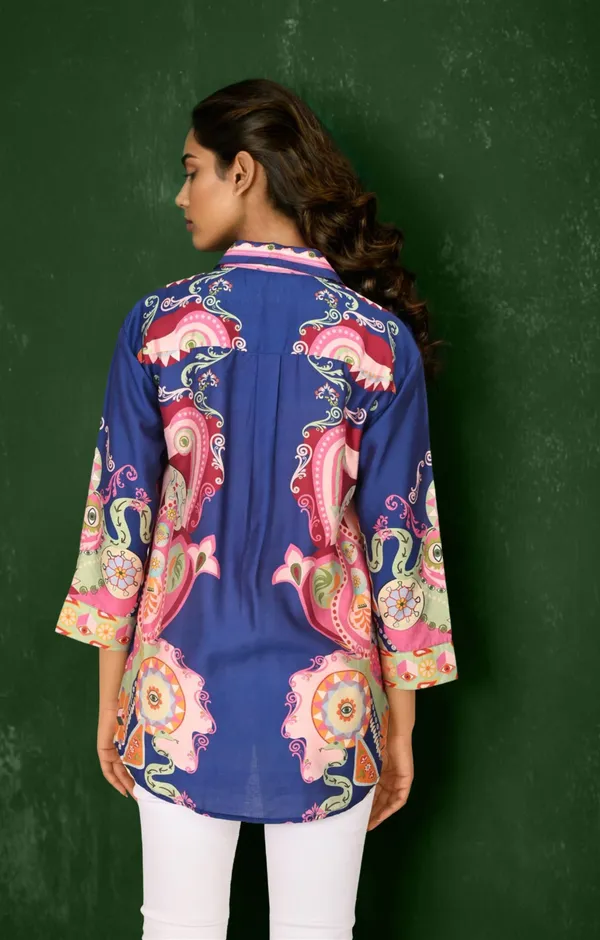 Blue_Cosmic_Shirt_For_Women