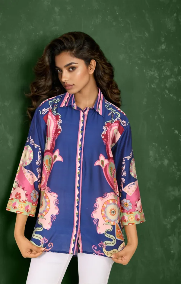 Blue_Cosmic_Shirt_For_Women