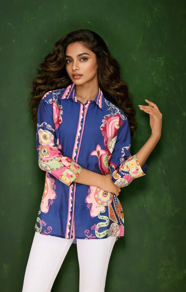 Blue_Cosmic_Shirt_For_Women