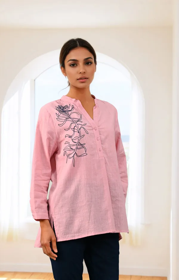 Blush_Pink_Elira_Shirt_For_Women