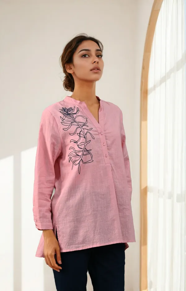 Blush_Pink_Elira_Shirt_For_Women