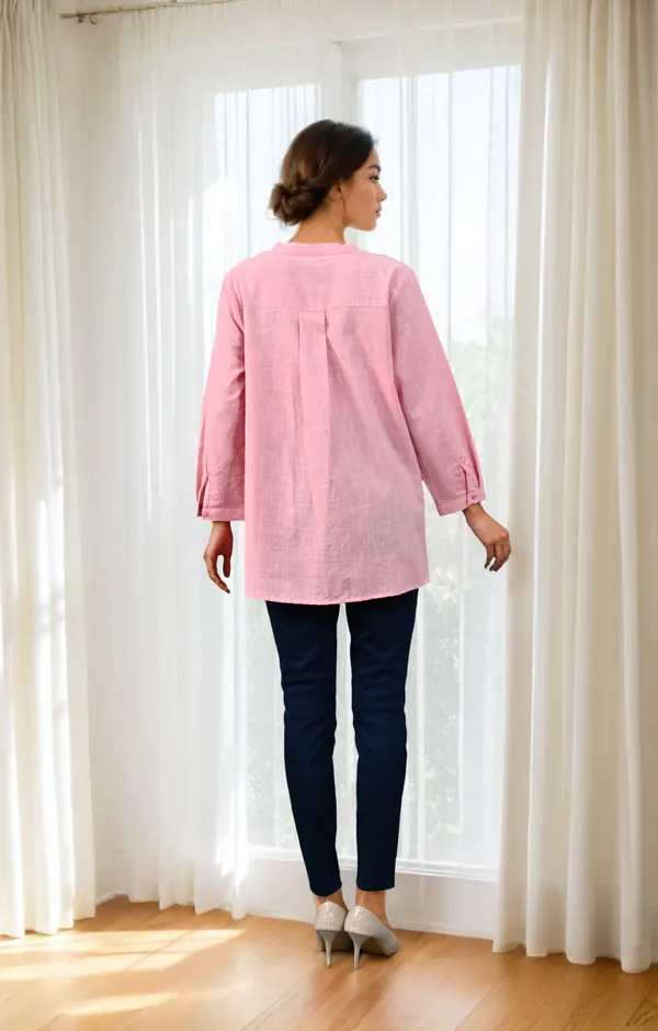 Blush_Pink_Elira_Shirt_For_Women