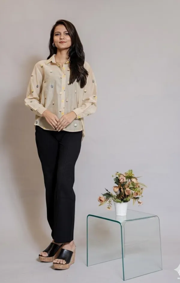 Beige_Meadow_Shirt_For_Women