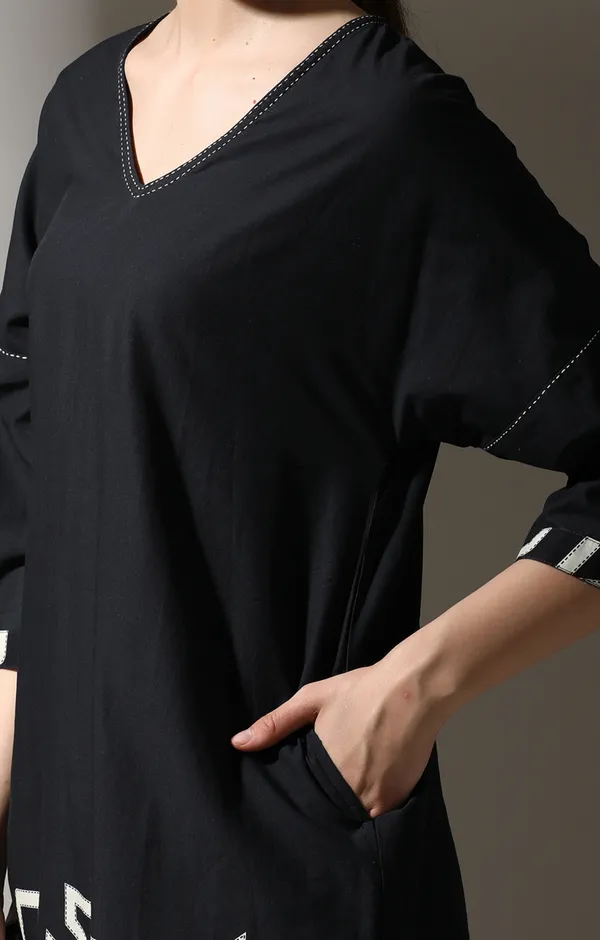 Black_Monochrome_Maze_Co-Ord_Set_For_Women